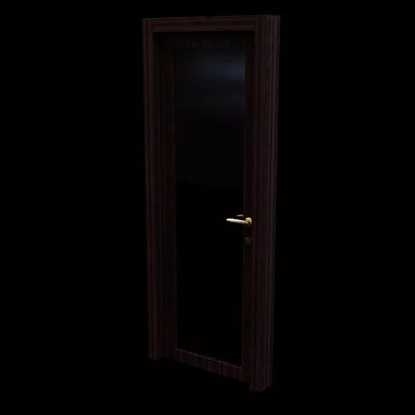 Dining Room Glass Door Furniture 3d model Dining Room Glass Door Furniture 3d model