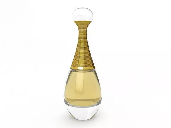 Red Perfume Bottle Nina Ricci 3d model
