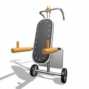 Kids Dip Exercise Machine 3d model
