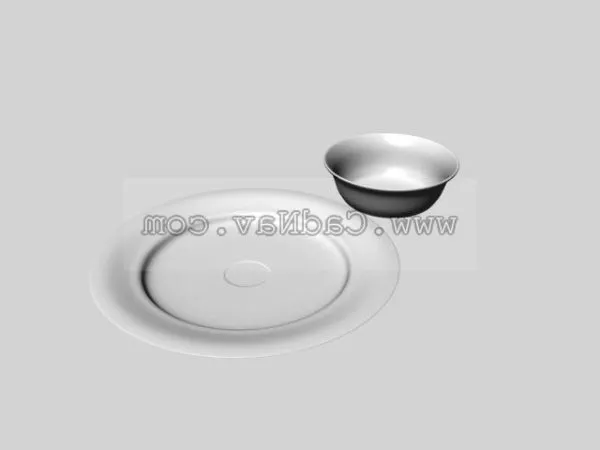 Dog Food Bowl 3d model