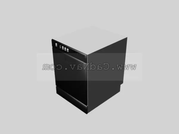 Siemens Dishwasher Square Shape 3d model