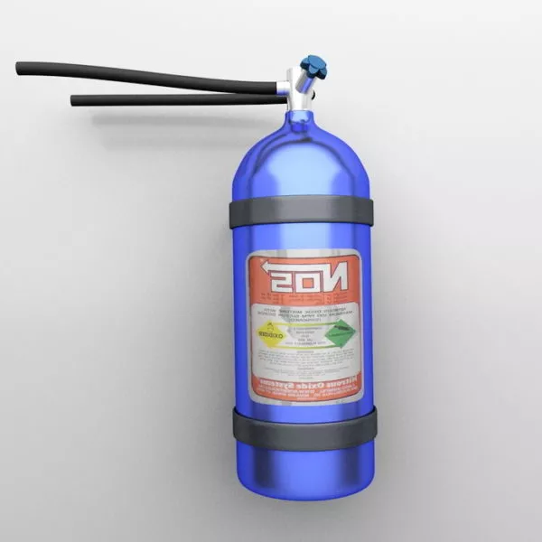 Gas Cylinder 3d model