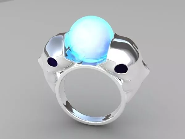 Topaz Ring 3d model