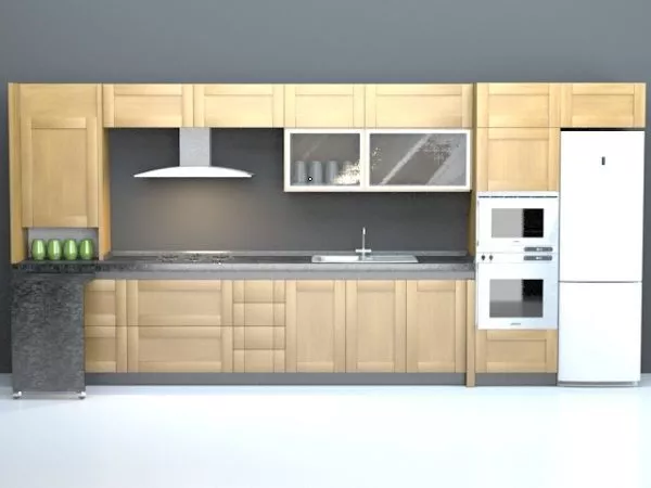 Commercial Kitchen Stove 3d model