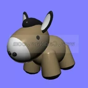 Toy Donkey 3d model