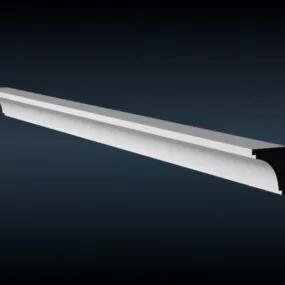 Home Door Crown Molding 3d model