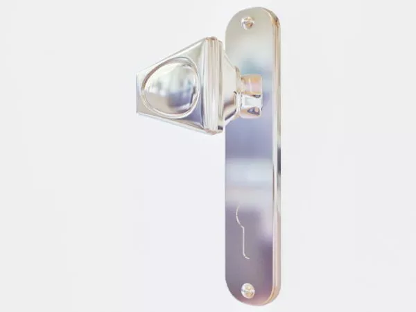 Rustic Padlock, Old Lock 3d model