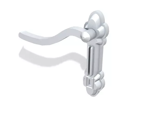 Brass Rack Handle 3d model