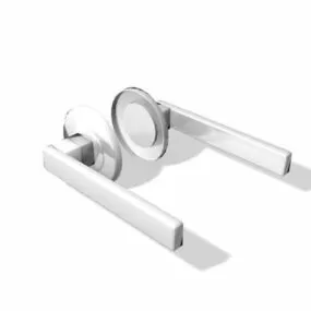 Stainless Steel Door Handles 3d model