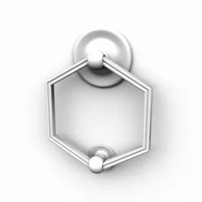 Home Door Knocker Handle 3d model