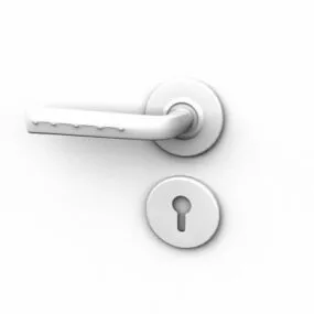 Home Door Lever Handle 3d model