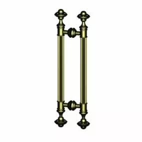 Antique Door Pull Handles 3d model