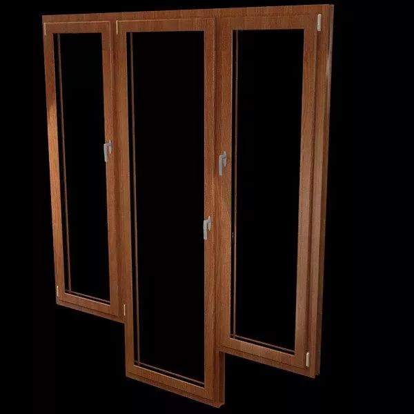 Window Colonial Grille 3d model