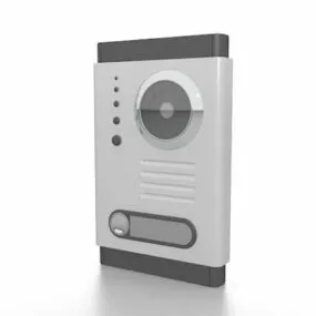 Doorbell Intercom Hardware 3d model