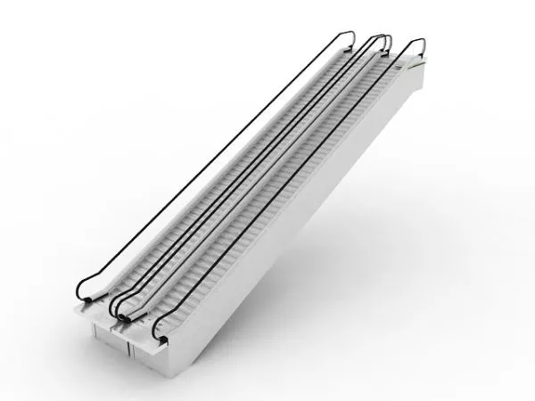 Electric Escalator Staircase 3d model