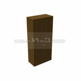 Furniture Double Door Cupboard 3d model