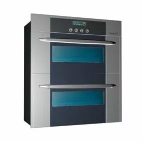 Kitchen Double Oven 3d model