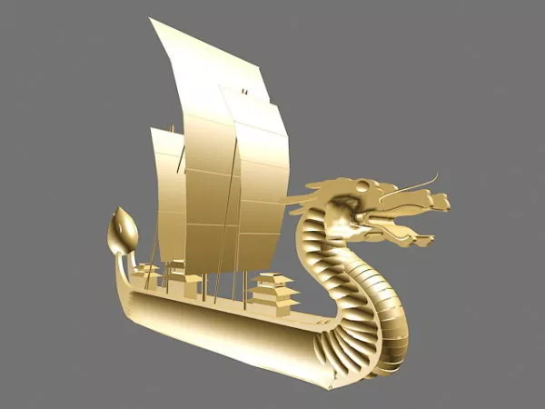 Fire Dragon Flying 3d model