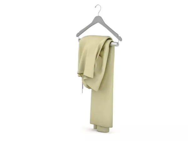 Wild Dress Fashion Character 3d model