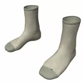 Fashion Dress Socks 3d model