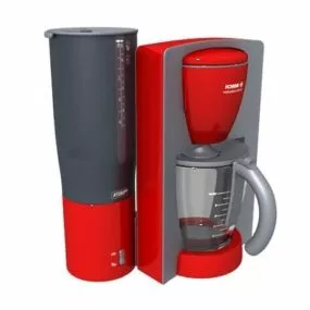 Drip Coffee Maker Machine 3d model
