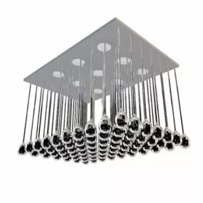 Kitchen Drop Ceiling Lighting 3d model