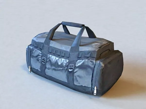 Travel Duffle Bag 3d model Travel Duffle Bag 3d model