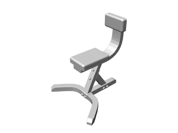 Small Dumbbell 3d model