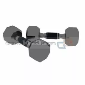 Gym Dumbbell Set 3d model