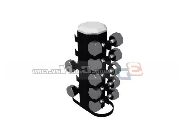 Flat Weight Bench, Sport Equipment 3d model