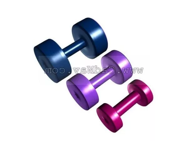 Small Dumbbell 3d model