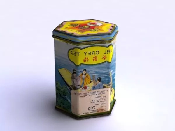 Earl Tea Box 3d model Earl Tea Box 3d model