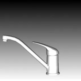 Economical Kitchen Faucet 3d model