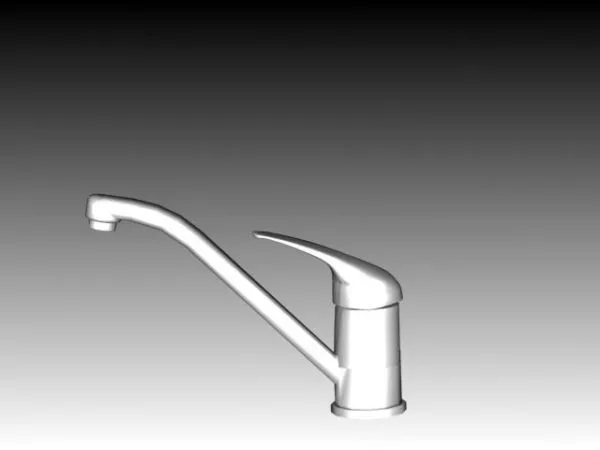 Bathroom Faucet Column Style 3d model