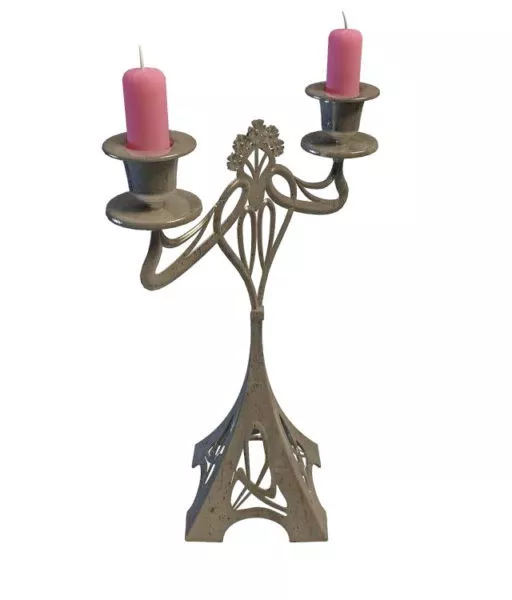 Candlestick Lamp Driada 3d model
