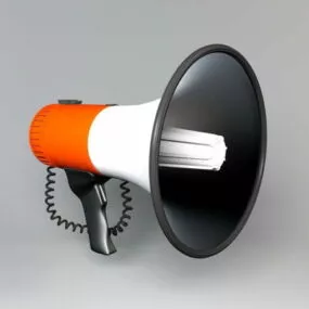 Electric Megaphone 3d model