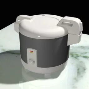Kitchen Electric Rice Cooker 3d model