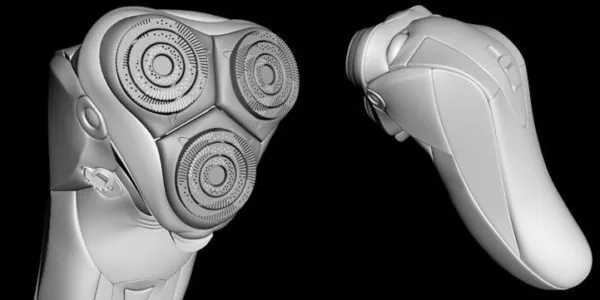 Electric Shaver Device 3d model Electric Shaver Device 3d model