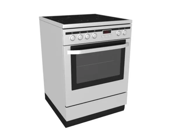 Gas Stove Oven 3d model
