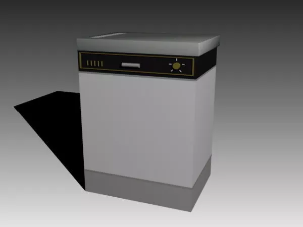 Gas Cooktop 3d model