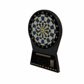 Electric Dart Board Equipment 3d model