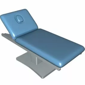 Beauty Salon Electric Massage Table 3d model