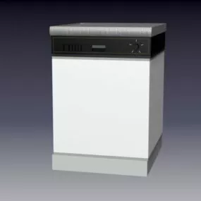 Kitchen Electric Range 3d model