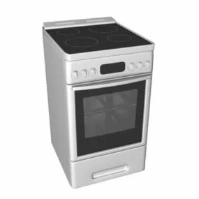 Kitchen Electric Range Oven 3d model