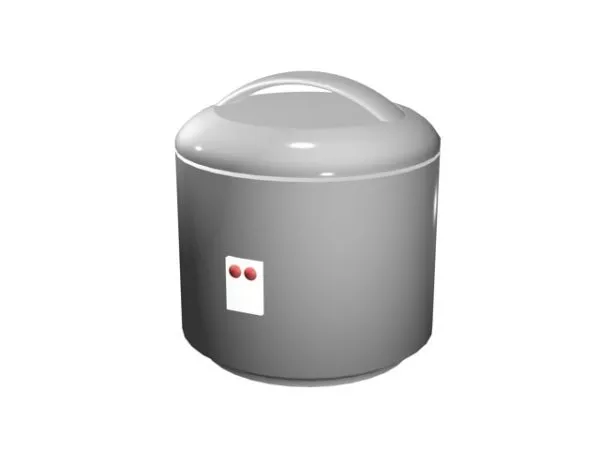Stainless Steel Pan 3d model