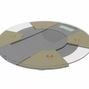 Body Fat Scale 3d model