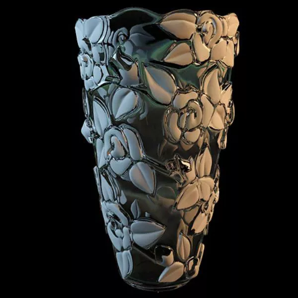 Elegant Design Flower Shape Vase 3d model Elegant Design Flower Shape Vase 3d model