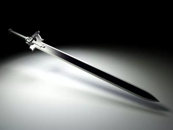 Elucidator Sword Weapon 3d model Elucidator Sword Weapon 3d model