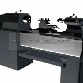 Industrial Engine Lathe 3d model