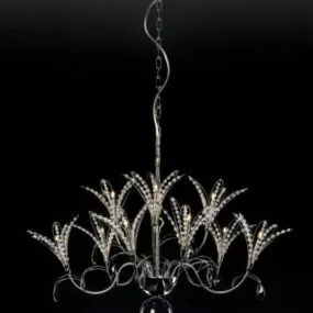 Luxury Style Crystal Chandelier 3d model